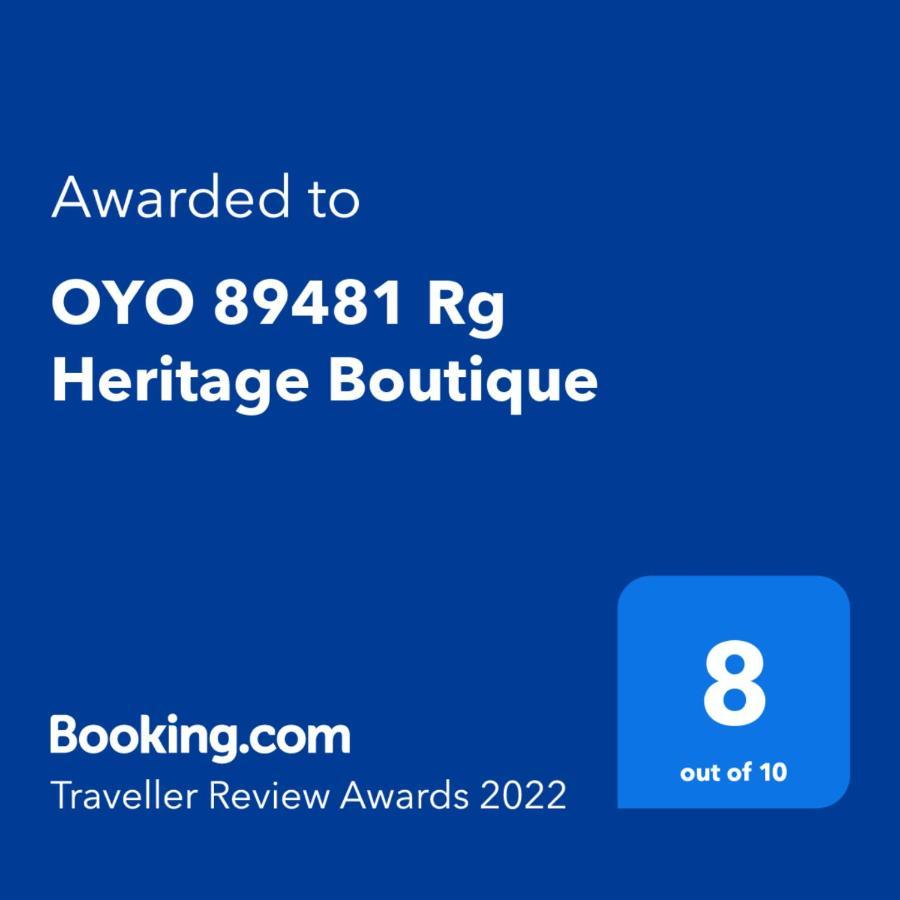 Oyo 89481 Rg Heritage Boutique George Town Buitenkant foto